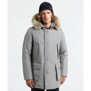 Men’s / Women’s Heavy Duty Insulated Coat • Medium • Grey •